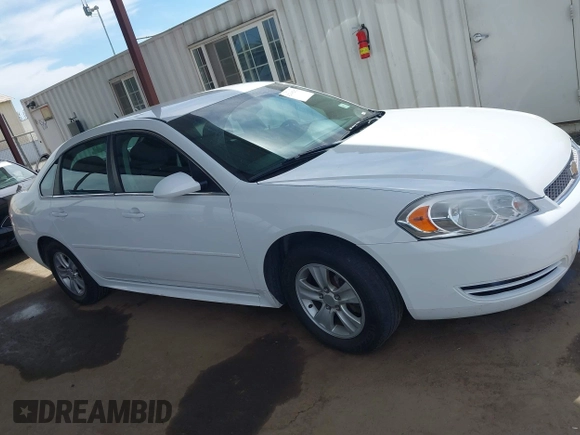 2012 Chevrolet Impala LS Fleet with VIN 2G1WF5E30C1328383, listed as a IAAI auction lot 42349292 with 115,746 mi miles and . Bid and sale history available at DreamBid. Image 13.