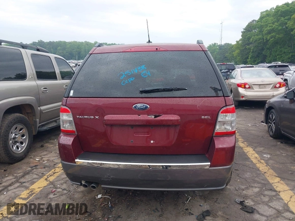 2008 Ford Taurus X SEL with VIN 1FMDK02WX8GA39402, listed as a IAAI auction lot 42156528 with 135,034 mi miles and . Bid and sale history available at DreamBid. Image 16.