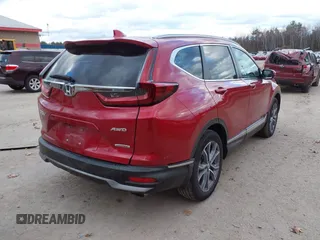 2022 Honda CR-V Touring with VIN 5J6RW2H99NL005329, listed as a IAAI auction lot 40781033 with 10,553 mi miles. Bid and sale history available at carsss.com. Image 4.