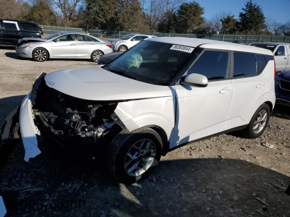 2022 Kia Soul LX with VIN KNDJ23AU3N7151995, listed as a Copart auction lot 86363844 with 61,488 mi miles and Salvage Title. Bid and sale history available at DreamBid. Image 1.