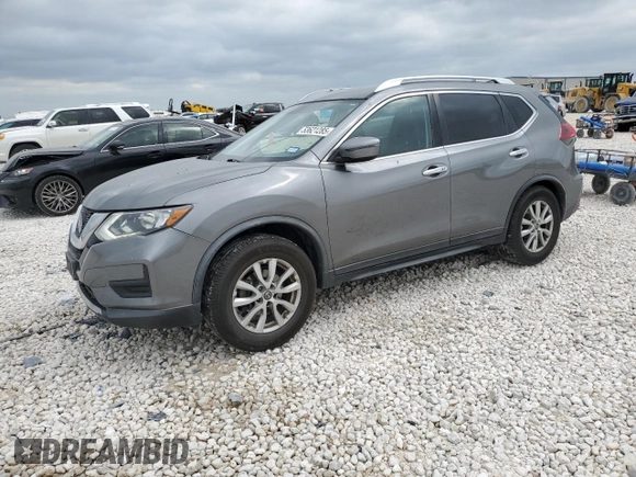 2018 Nissan Rogue SV with VIN KNMAT2MT3JP525686, listed as a Copart auction lot 53621285 with 116,671 mi miles and Salvage Title. Bid and sale history available at carsss.com. Image 1.
