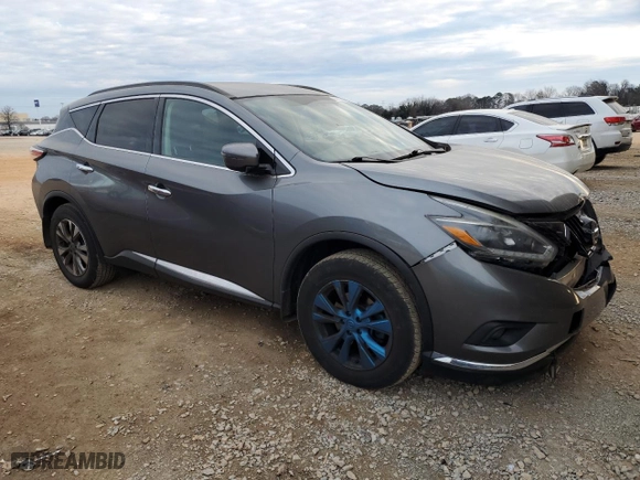 2018 Nissan Murano Platinum with VIN 5N1AZ2MG9JN116701, listed as a Copart auction lot 86394464 with 88,451 mi miles and Salvage Title. Bid and sale history available at carsss.com. Image 4.