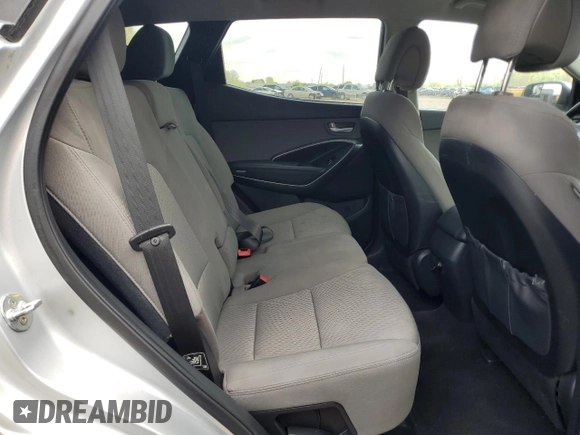 2017 Hyundai Santa Fe 2.4L z VIN 5XYZTDLB9HG466552, wystawiony jako Copart lot #57265315 z przebiegiem 123 390 mil mil oraz Czysty tytuł • Clean title. Historia ofert i sprzedaży dostępna na DreamBid. Obrazek 11.