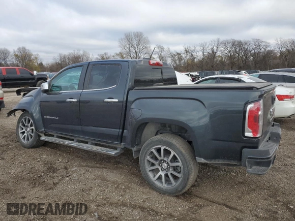 2021 GMC Canyon 4WD Denali with VIN 1GTG6EEN5M1213850, listed as a Copart auction lot 81138184 with 50,581 mi miles and Salvage Title. Bid and sale history available at carsss.com. Image 2.