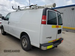 2014 Chevrolet Express Cargo with VIN 1GCWGFCA2E1915057, listed as a Copart auction lot 52590835 with 148,704 mi miles and Clean title. Bid and sale history available at DreamBid. Image 2.