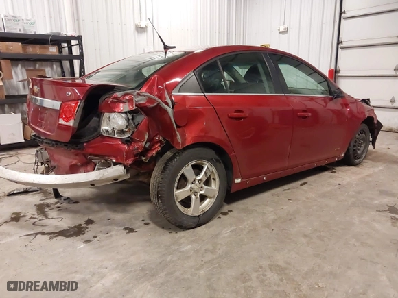 2012 Chevrolet Cruze LT w/1LT with VIN 1G1PF5SC9C7342097, listed as a IAAI auction lot 41905537 with 171,402 mi miles. Bid and sale history available at carsss.com. Image 4.