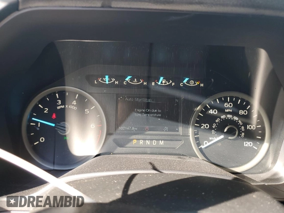 2020 Ford F-150 XL with VIN 1FTEW1EPXLKD55749, listed as a Copart auction lot 88513225 with 102,147 mi miles and Salvage Title. Bid and sale history available at carsss.com. Image 9.