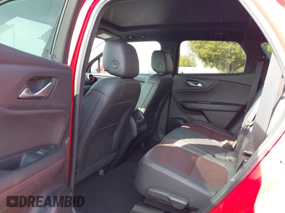 2022 Chevrolet Blazer RS with VIN 3GNKBERS5NS186565, listed as a IAAI auction lot 41454682 with 45,235 mi miles and . Bid and sale history available at DreamBid. Image 8.