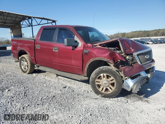 2005 Ford F-150 XLT with VIN 1FTPW14595KD94764, listed as a Copart auction lot 50354525 with 245,535 mi miles and Salvage Title. Bid and sale history available at carsss.com. Image 4.