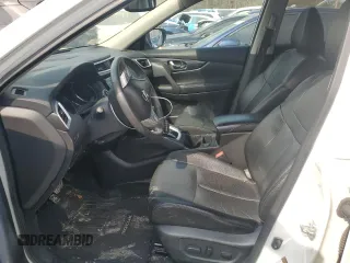 2016 Nissan Rogue SL with VIN 5N1AT2MV9GC851764, listed as a Copart auction lot 49112735 with 76,933 mi miles and Salvage Title. Bid and sale history available at DreamBid. Image 7.