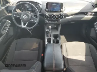 2022 Nissan Sentra SR with VIN 3N1AB8DV4NY256242, listed as a Copart auction lot 53038245 with 19,605 mi miles and Salvage Title. Bid and sale history available at carsss.com. Image 8.