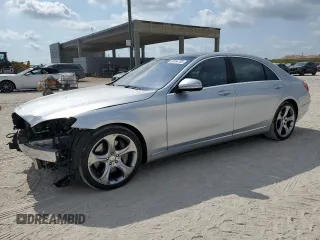 2015 Mercedes-Benz S 550 z VIN WDDUG8CB2FA163119, wystawiony jako Copart lot #58164755 z przebiegiem 62 546 mil mil oraz Szkoda całkowita • Salvage title. Historia ofert i sprzedaży dostępna na DreamBid. Obrazek 1.