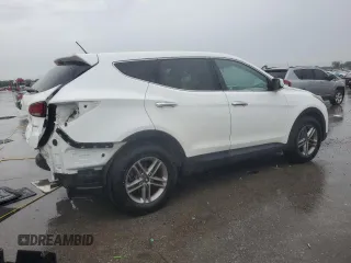 2018 Hyundai Santa Fe 2.4L with VIN 5NMZT3LB9JH088836, listed as a Copart auction lot 60206855 with 111,208 mi miles and Salvage title. Bid and sale history available at DreamBid. Image 3.