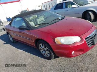 2005 Chrysler Sebring Limited with VIN 1C3EL65R75N686141, listed as a IAAI auction lot 41714343 with Not Provided miles and . Bid and sale history available at DreamBid. Image 1.