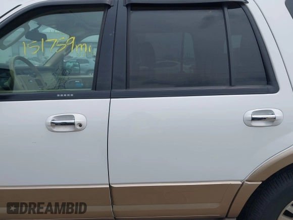 2014 Ford Expedition King Ranch with VIN 1FMJU1J5XEEF01752, listed as a IAAI auction lot 42402066 with 151,759 mi miles and . Bid and sale history available at DreamBid. Image 14.