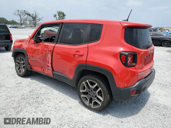 2021 Jeep Renegade Jeepster with VIN ZACNJDAB6MPM46550, listed as a Copart auction lot 58136275 with 36,327 mi miles and Salvage title. Bid and sale history available at DreamBid. Image 2.