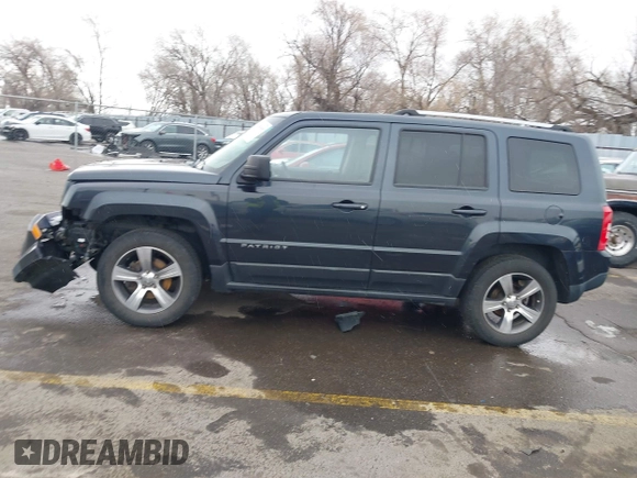 2016 Jeep Patriot Latitude with VIN 1C4NJRFB5GD545467, listed as a IAAI auction lot 41803699 with 172,398 mi miles. Bid and sale history available at carsss.com. Image 14.