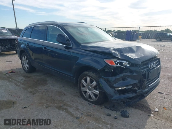 2007 Audi Q7 Premium with VIN WA1BY74L17D066083, listed as a IAAI auction lot 42307748 with 171,507 mi miles and . Bid and sale history available at DreamBid. Image 1.