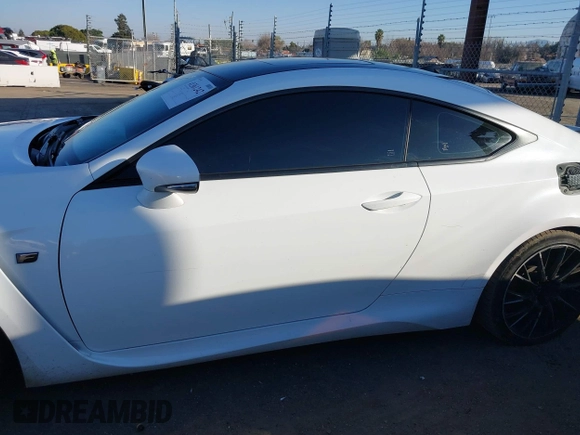 2016 Lexus RC F with VIN JTHHP5BC8G5005607, listed as a IAAI auction lot 41361242 with 99,817 mi miles. Bid and sale history available at carsss.com. Image 14.