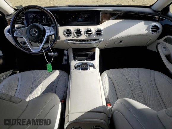 2019 Mercedes-Benz S-Class S 560 with VIN WDDXJ8GB5KA038294, listed as a Copart auction lot 41429593 with 29,243 mi miles. Bid and sale history available at carsss.com. Image 8.