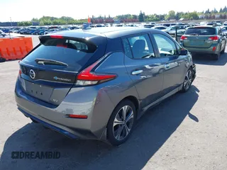 2020 Nissan LEAF SV with VIN 1N4AZ1CP4LC307981, listed as a IAAI auction lot 42068236 with 32,488 mi miles and . Bid and sale history available at DreamBid. Image 4.