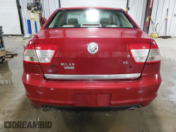 2006 Mercury Milan Premier с VIN 3MEHM08166R606821, выставлен на аукционе Copart как лот 60861155 с пробегом 117 895 миль миль и Списание • Salvage title. История ставок и продаж доступна на DreamBid. Изображение 6.