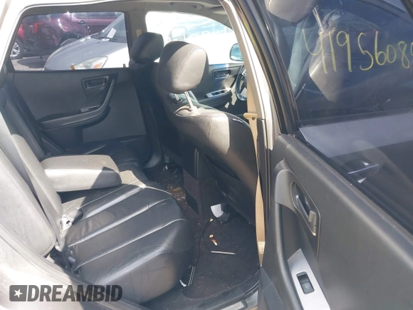 2005 Nissan Murano SE with VIN JN8AZ08T05W301823, listed as a IAAI auction lot 41956085 with 138,811 mi miles and . Bid and sale history available at DreamBid. Image 8.