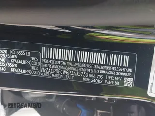 2024 Dodge Hornet R/T с VIN ZACPDFCW6R3A35730, выставлен на аукционе IAAI как лот 42708536 с пробегом 23 026 миль миль и . История ставок и продаж доступна на DreamBid. Изображение 9.