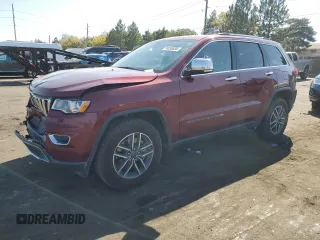 2022 Jeep Grand Cherokee WK Limited with VIN 1C4RJFBG9NC109869, listed as a Copart auction lot 74038634 with 38,135 mi miles and Salvage Title. Bid and sale history available at carsss.com. Image 1.
