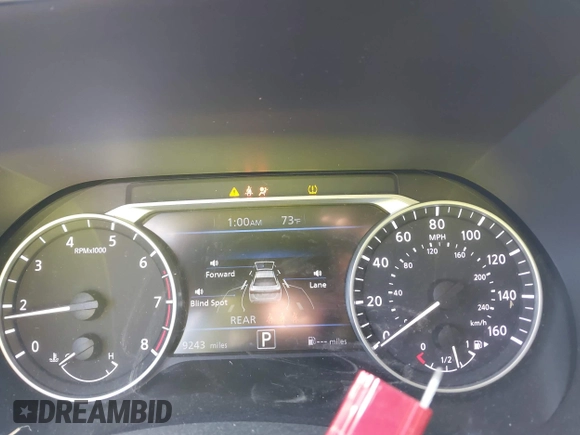 2023 Nissan Sentra SV with VIN 3N1AB8CV6PY317577, listed as a IAAI auction lot 42245535 with 9,243 mi miles and . Bid and sale history available at DreamBid. Image 7.