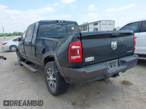 2024 Ram 2500 Longhorn with VIN 3C6UR5PL9RG187016, listed as a IAAI auction lot 42038111 with Not provided miles and . Bid and sale history available at DreamBid. Image 3.