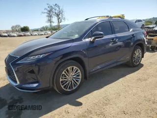 2022 Lexus RX 450h с VIN 2T2JGMDA3NC092983, выставлен на аукционе Copart как лот 52555535 с пробегом 14 140 миль миль и Списание • Salvage title. История ставок и продаж доступна на DreamBid. Изображение 1.