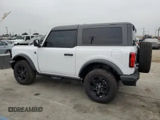 2024 Ford Bronco Black Diamond with VIN 1FMDE1AH5RLA52051, listed as a Copart auction lot 76026064 with 3,198 mi miles and Salvage Title. Bid and sale history available at DreamBid. Image 2.