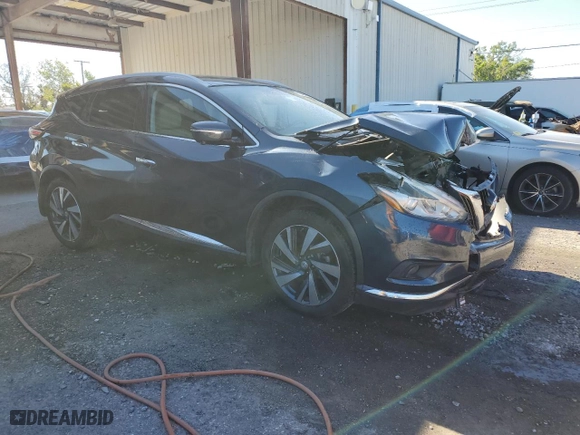 2015 Nissan Murano S with VIN 5N1AZ2MG8FN263163, listed as a Copart auction lot 49464505 with 115,986 mi miles and Salvage Title. Bid and sale history available at carsss.com. Image 4.