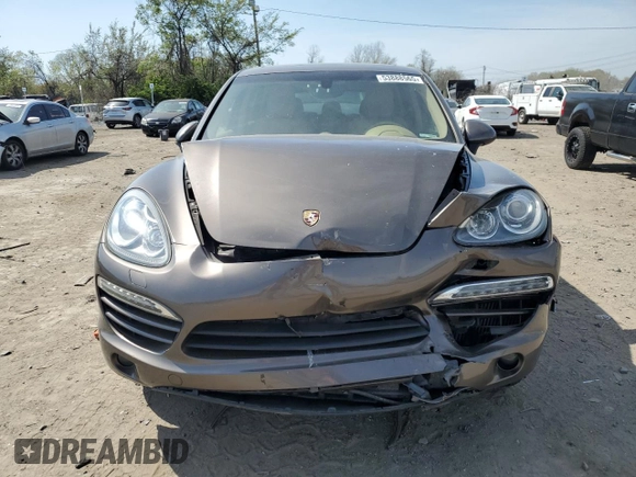 2013 Porsche Cayenne Diesel with VIN WP1AF2A22DLA35351, listed as a Copart auction lot 53888565 with 250,146 mi miles and Salvage title. Bid and sale history available at DreamBid. Image 5.