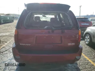 2008 GMC Envoy Denali with VIN 1GKET63M082219107, listed as a Copart auction lot 75519084 with 176,299 mi miles and Clean Title. Bid and sale history available at carsss.com. Image 6.