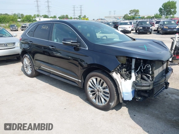 2022 Ford Edge Titanium with VIN 2FMPK4K99NBA12452, listed as a IAAI auction lot 42405627 with 53,015 mi miles and . Bid and sale history available at DreamBid. Image 1.