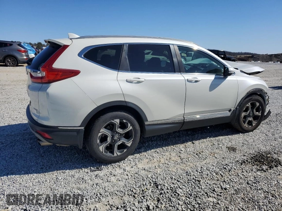 2017 Honda CR-V Touring with VIN 5J6RW1H92HL013979, listed as a Copart auction lot 46055865 with 171,173 mi miles and Salvage Title. Bid and sale history available at carsss.com. Image 3.