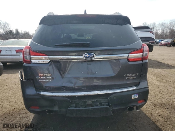 2021 Subaru Ascent Touring with VIN 4S4WMARD0M3472533, listed as a Copart auction lot 45973695 with 50,521 mi miles and Salvage Title. Bid and sale history available at carsss.com. Image 6.