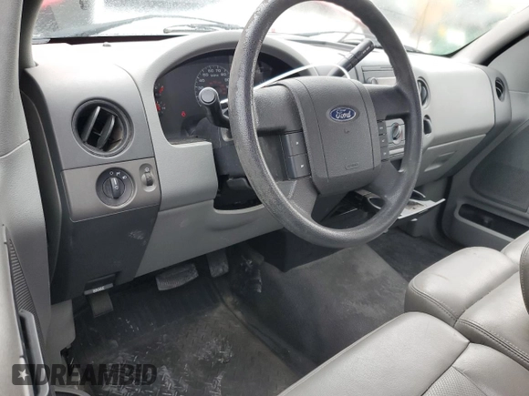 2008 Ford F-150 XL with VIN 1FTRF12258KF03808, listed as a Copart auction lot 59571875 with 101,561 mi miles and Salvage title. Bid and sale history available at DreamBid. Image 8.