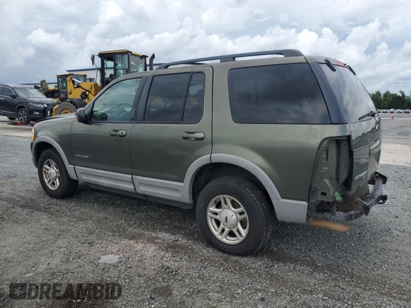 2002 Ford Explorer XLT with VIN 1FMZU73K92UD46007, listed as a Copart auction lot 59318385 with 158,313 mi miles and Salvage title. Bid and sale history available at DreamBid. Image 2.