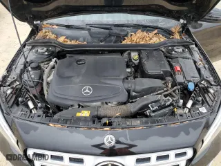 2019 Mercedes-Benz GLA with VIN WDCTG4EB7KU003655, listed as a Copart auction lot 43636025 with 46,147 mi miles and Salvage Title. Bid and sale history available at carsss.com. Image 12.