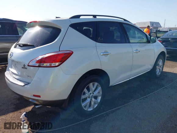 2011 Nissan Murano LE with VIN JN8AZ1MU6BW061788, listed as a IAAI auction lot 41984205 with 115,368 mi miles and . Bid and sale history available at carsss.com. Image 4.