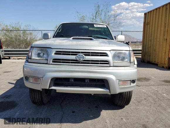 2000 Toyota 4Runner SR5 with VIN JT3GN86R6Y0172862, listed as a Copart auction lot 60171555 with 292,795 mi miles and Salvage title. Bid and sale history available at DreamBid. Image 5.