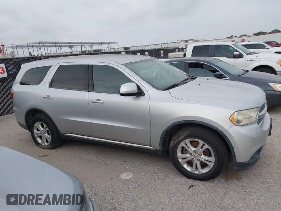 2013 Dodge Durango SXT with VIN 1C4RDHAG8DC647434, listed as a IAAI auction lot 42368085 with 77,533 mi miles and . Bid and sale history available at DreamBid. Image 13.