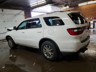 2017 Dodge Durango SXT with VIN 1C4RDJAG4HC611950, listed as a Copart auction lot 57444105 with 83,633 mi miles and Salvage title. Bid and sale history available at DreamBid. Image 2.