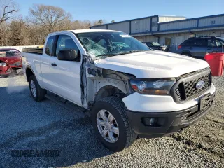 2020 Ford Ranger XL with VIN 1FTER1EH5LLA91589, listed as a Copart auction lot 87507375 with 46,526 mi miles and Salvage Title. Bid and sale history available at DreamBid. Image 4.