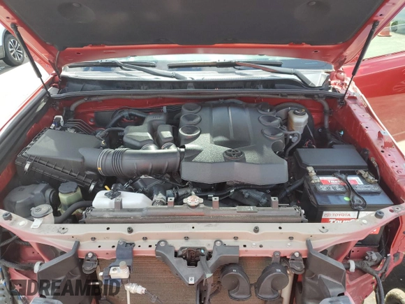 2018 Toyota 4Runner SR5 с VIN JTEZU5JR0J5173586, выставлен на аукционе Copart как лот 60914465 с пробегом 58 413 миль миль и Списание • Salvage title. История ставок и продаж доступна на DreamBid. Изображение 12.