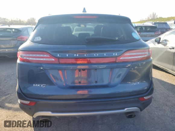 2018 Lincoln MKC Reserve with VIN 5LMCJ3C9XJUL20368, listed as a Copart auction lot 48628524 with 60,246 mi miles and Salvage title. Bid and sale history available at DreamBid. Image 6.