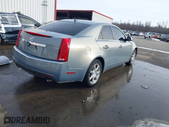 2008 Cadillac CTS RWD w/1SA with VIN 1G6DF577880144992, listed as a IAAI auction lot 41437908 with 158,723 mi miles. Bid and sale history available at carsss.com. Image 4.
